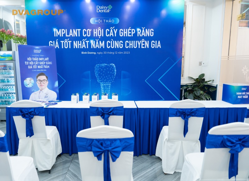 Nha khoa Quốc tế DAISY đã tổ chức thành công "Hội Thảo Implant: Cơ Hội Cấy Ghép Răng Giá Tốt Nhất Năm Cùng Chuyên Gia"