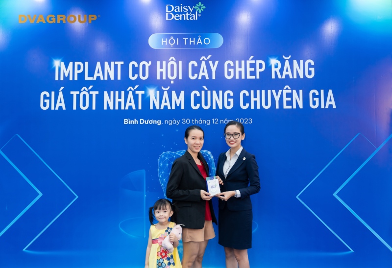 Nha khoa Quốc tế DAISY đã tổ chức thành công "Hội Thảo Implant: Cơ Hội Cấy Ghép Răng Giá Tốt Nhất Năm Cùng Chuyên Gia"