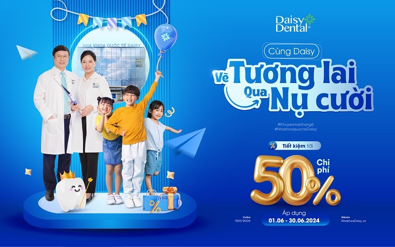 cùng DAISY vẽ tương lai qua nụ cười