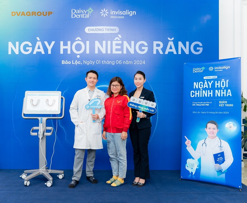 Nha khoa Quốc tế DAISY phối hợp cùng Invisalign tổ chức "Ngày hội chỉnh nha: DAISY x Invisalign"