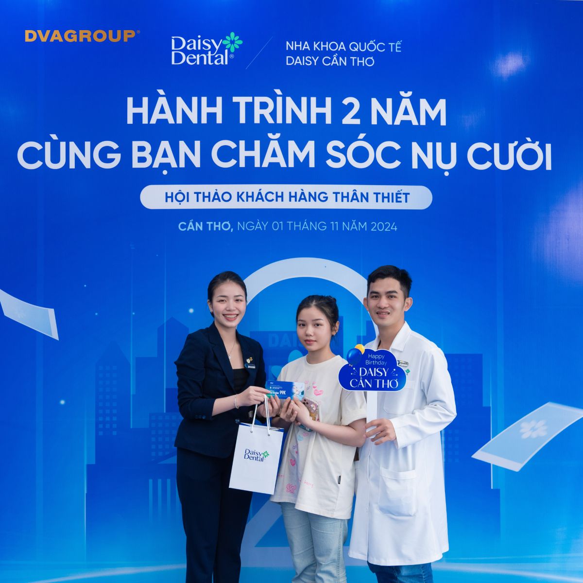 Nha khoa Quốc Tế DAISY Cần Thơ: 2 Năm 1 Hành Trình Chăm Sóc Nụ Cười