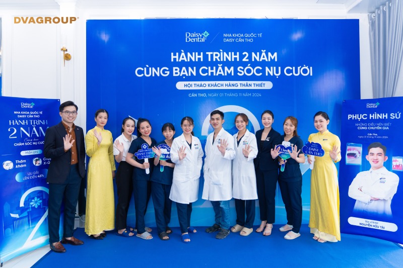 Nha khoa Quốc Tế DAISY Cần Thơ: 2 Năm 1 Hành Trình Chăm Sóc Nụ Cười