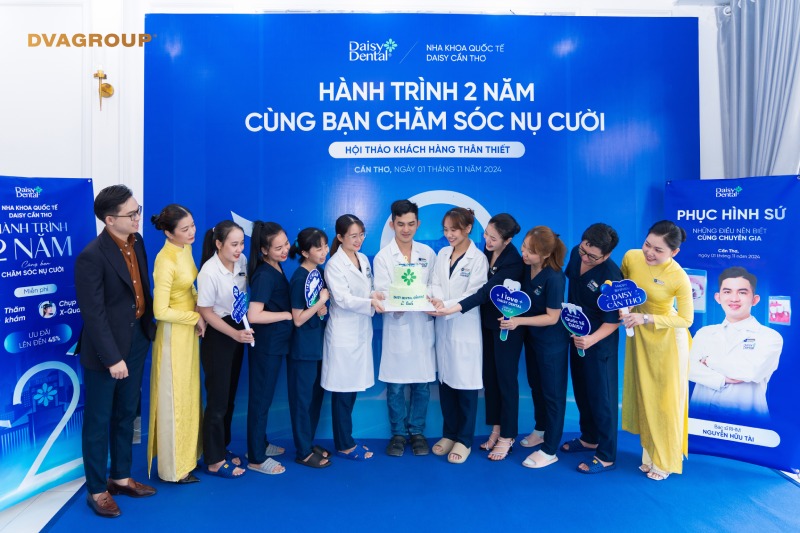 Nha khoa Quốc Tế DAISY Cần Thơ: 2 Năm 1 Hành Trình Chăm Sóc Nụ Cười