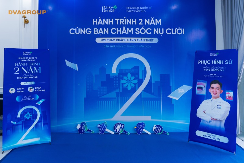 Nha khoa Quốc Tế DAISY Cần Thơ: 2 Năm 1 Hành Trình Chăm Sóc Nụ Cười